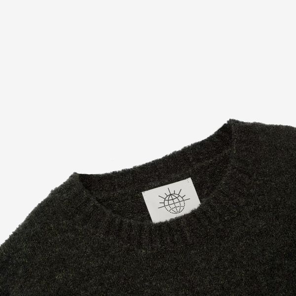 Свитер Knitted Charcoal черный - фото 7