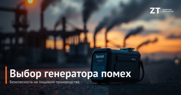 Выбор генератора помех для безопасности на пищевом прозводстве Выбор генератора помех для безопасности на пищевом прозводстве