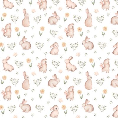 Зайки на полянке