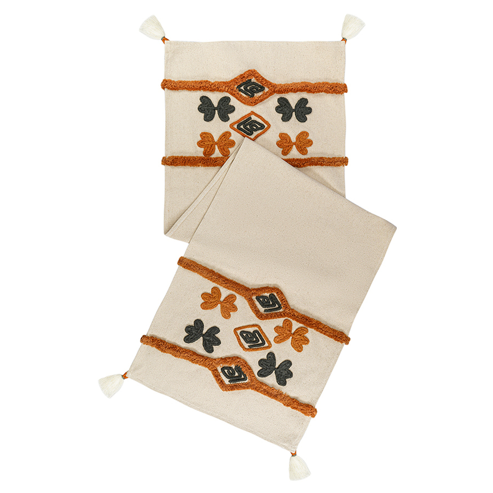 Дорожка на стол с вышивкой abstract play из коллекции ethnic, 45х150 см