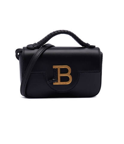 Кожаная сумка через плечо B-BUZZ MINI Balmain - черный(DN1DG811 LAVE)