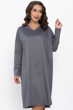 Платье Хюгге (темно-серое) П14121-25М LT Collection