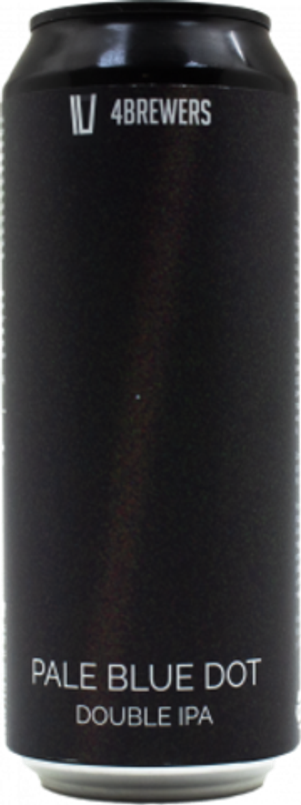 Пиво Четыре Пивовара Пэйл Блю Дот / 4 Brewers Pale Blue Dot 0.5 - банка