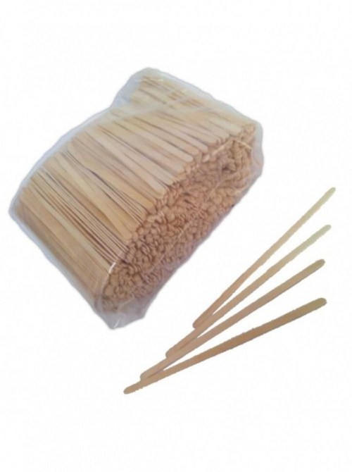 Размешиватель деревянный 18см, 1000шт/упак в п/э, 10упак/кор