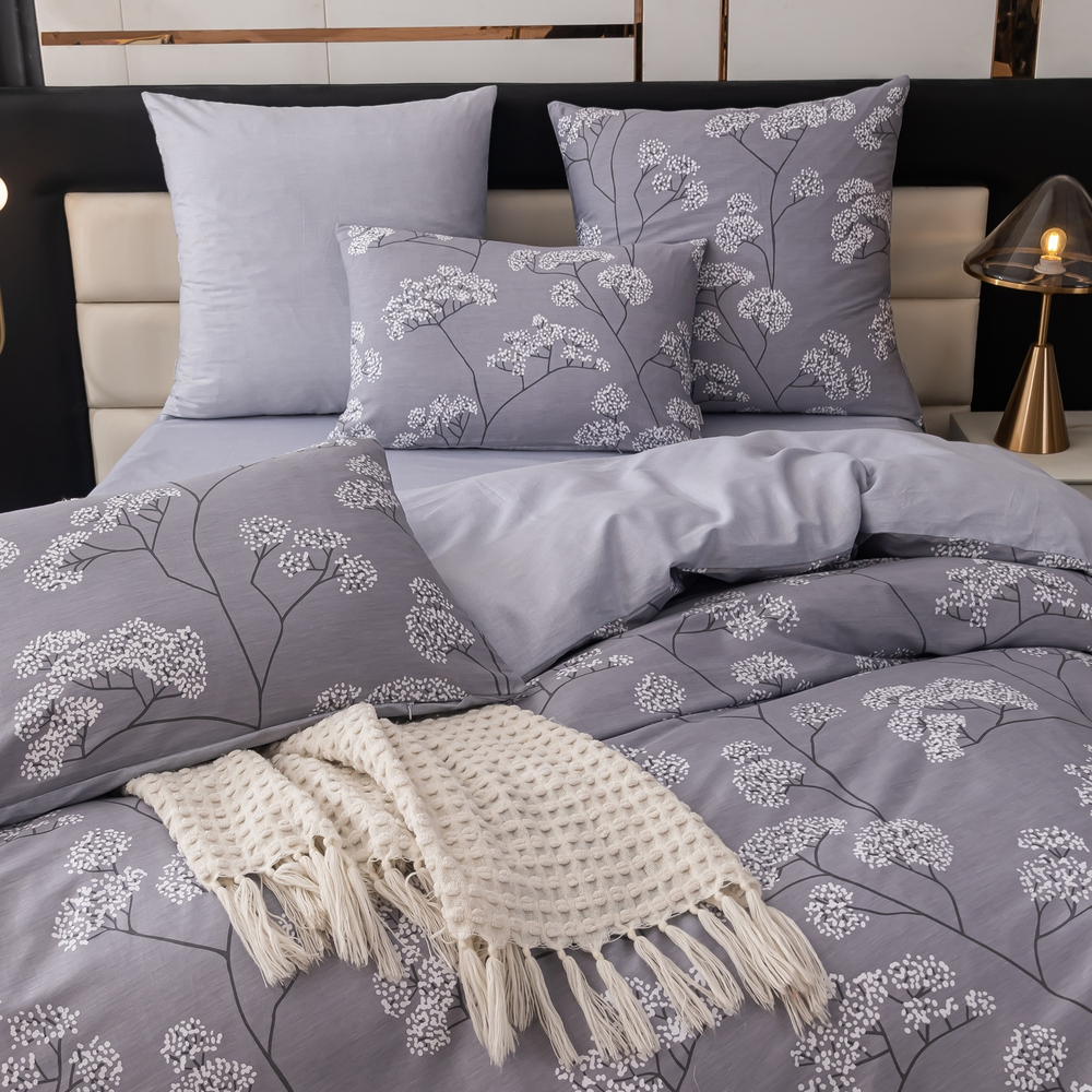 Комплект постельного белья Делюкс Сатин 100% хлопок L607