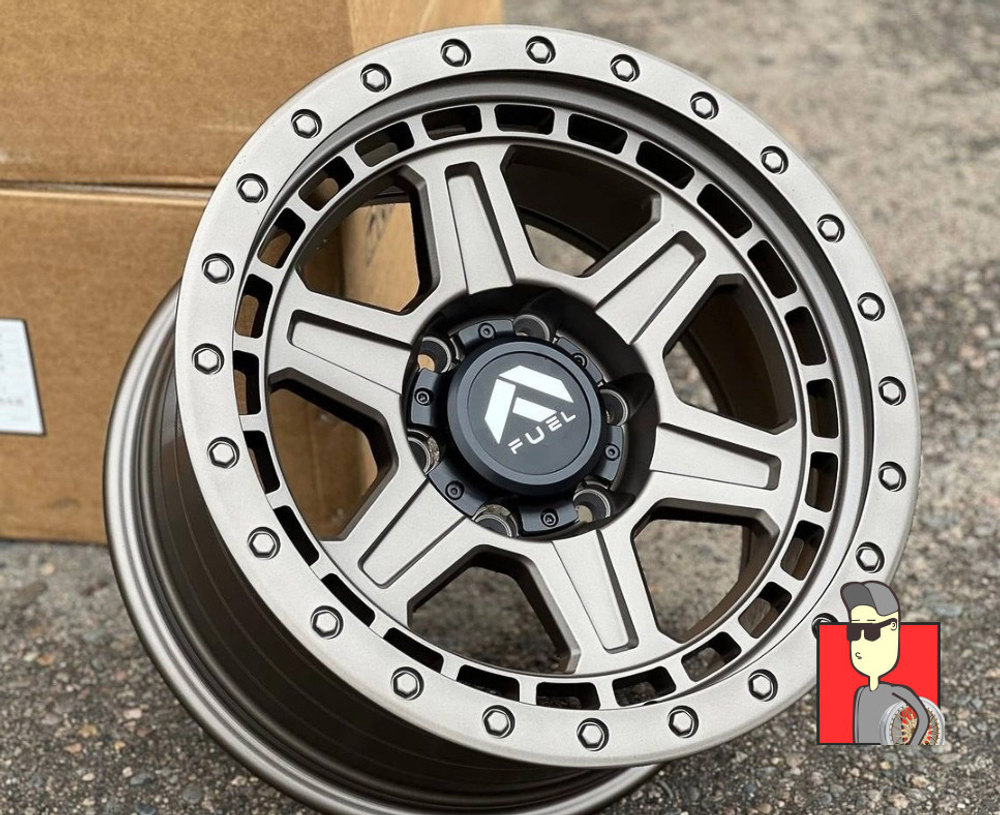 Комплект дисков Fuel Off-Road 17x9 et0 6x139.7