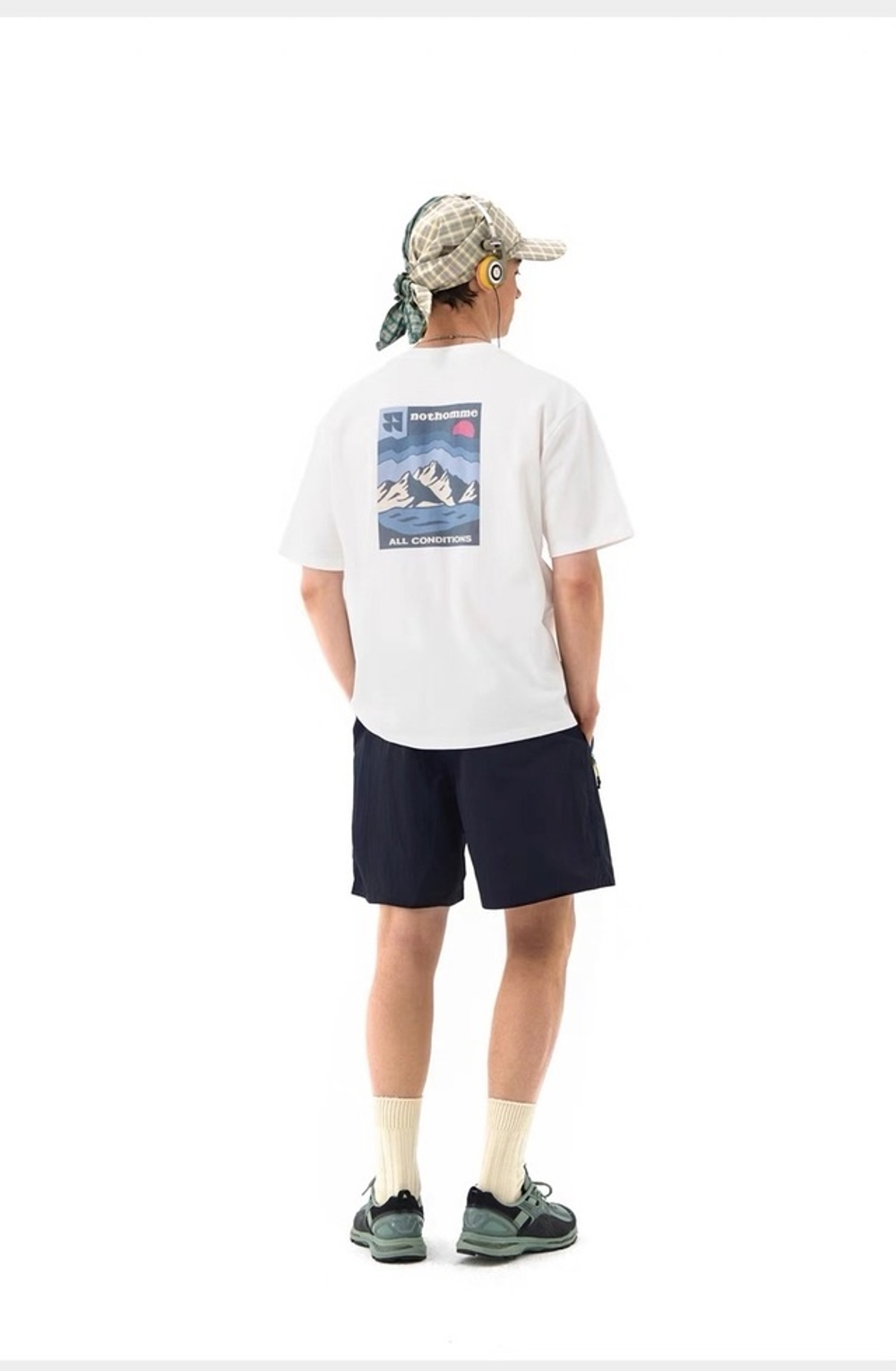 Футболка Nothomme Mountain White