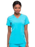 Топ медицинский женский Dickies DK615, голубой, XS