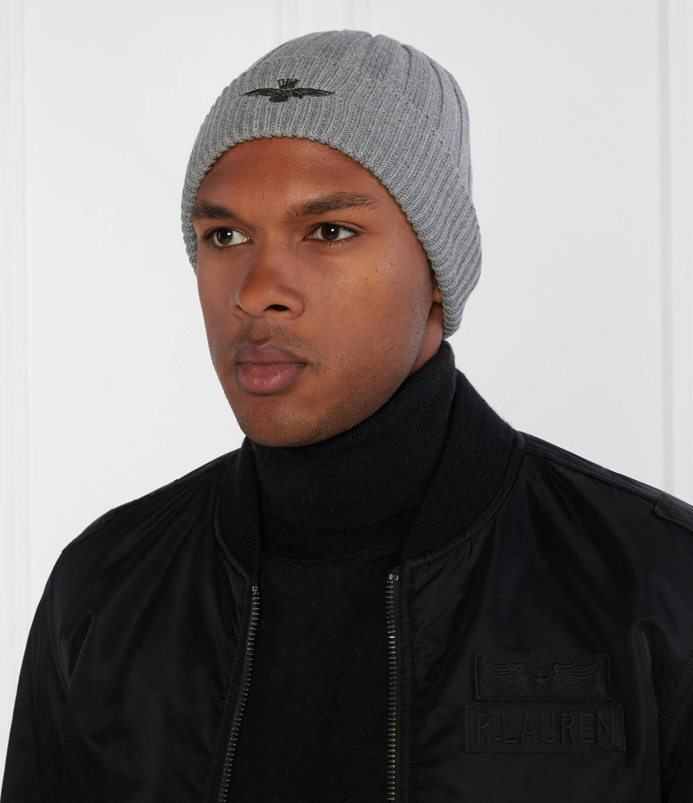 Шапка Aeronautica Militare - пепельный(CU063L485)