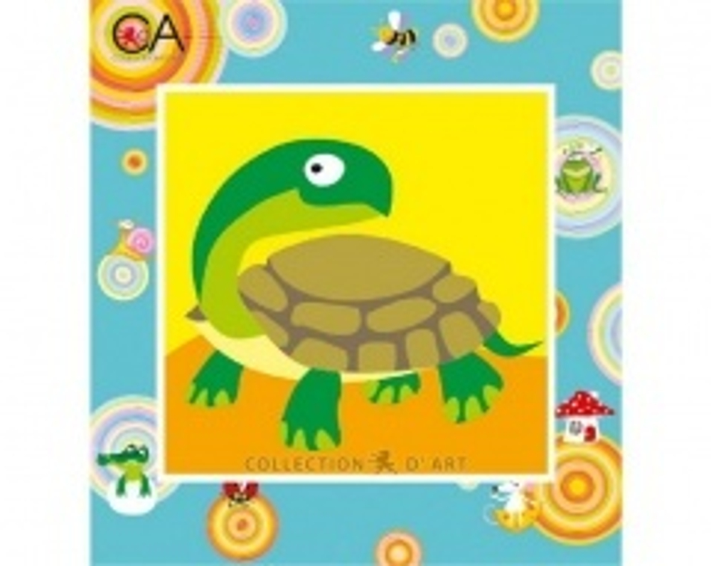 "Черепаха"-2018К  вышивка