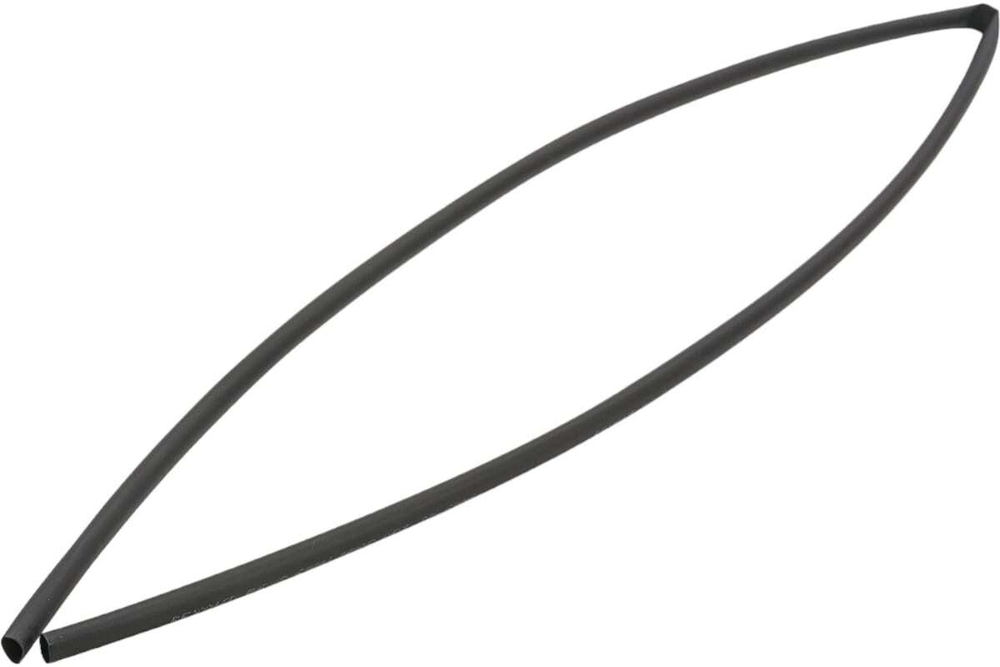 Термоусадка 6.0 / 3.0 мм 1м черная REXANT 20-6006