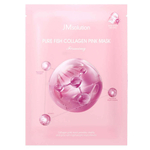 JMsolution Укрепляющая маска с коллагеном для сияния кожи Pure Fish Collagen Pink Mask