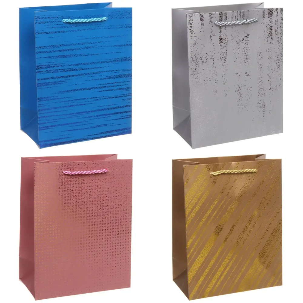 Пакет подарочный «Переливы» 23*18*10 см