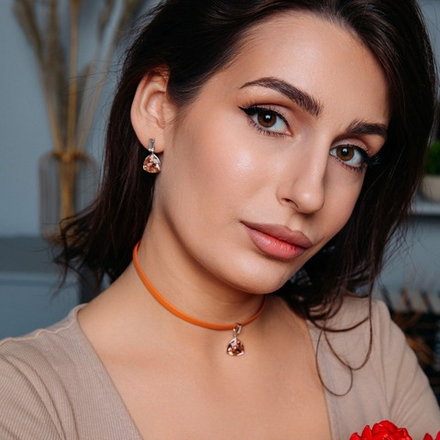 Серьги Fiore Luna Vintage Rose A2110SW-E04.5 R/S
