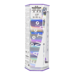 Сиреневый фаллоимитатор 18,5см с присоской SilexD Fantasy Collection Dreamy 7" Liquid Silicone Purple