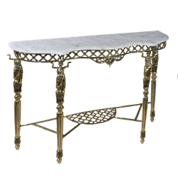 Bello De Bronze Консоль Дон Луиш, золото