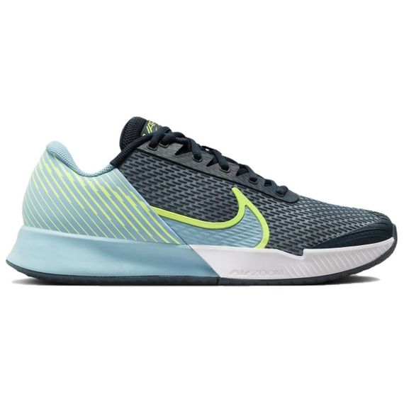 Nike Air ZOOM Vapor Pro 2 Кроссовки для тенниса Низкие Арсенал Морской синий/Неон/Деним Бирюзовый Унисекс