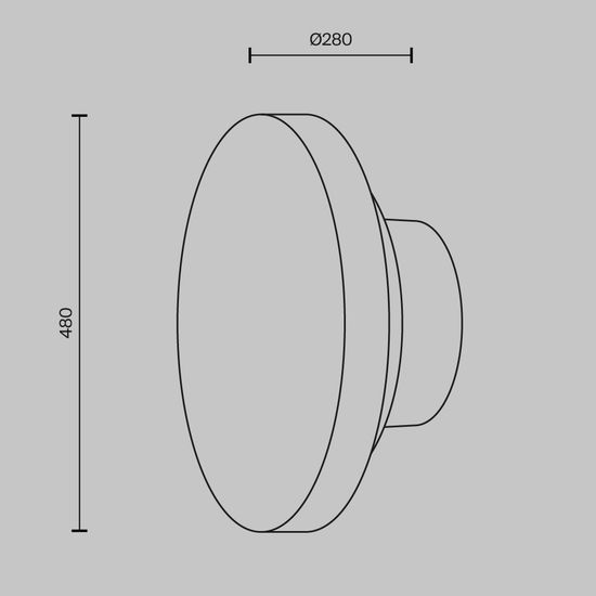 Настенный светильник (бра) Maytoni MOD437WL-L5BG3K