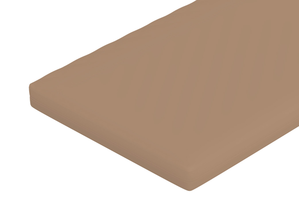 Простынь для прямоугольного матраса 70*140 см (мокко, сатин)