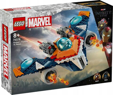 Конструктор LEGO Marvel Super Heroes - Боевая птица Ракеты против. Ронан - Лего Марвел Человек-паук 76278