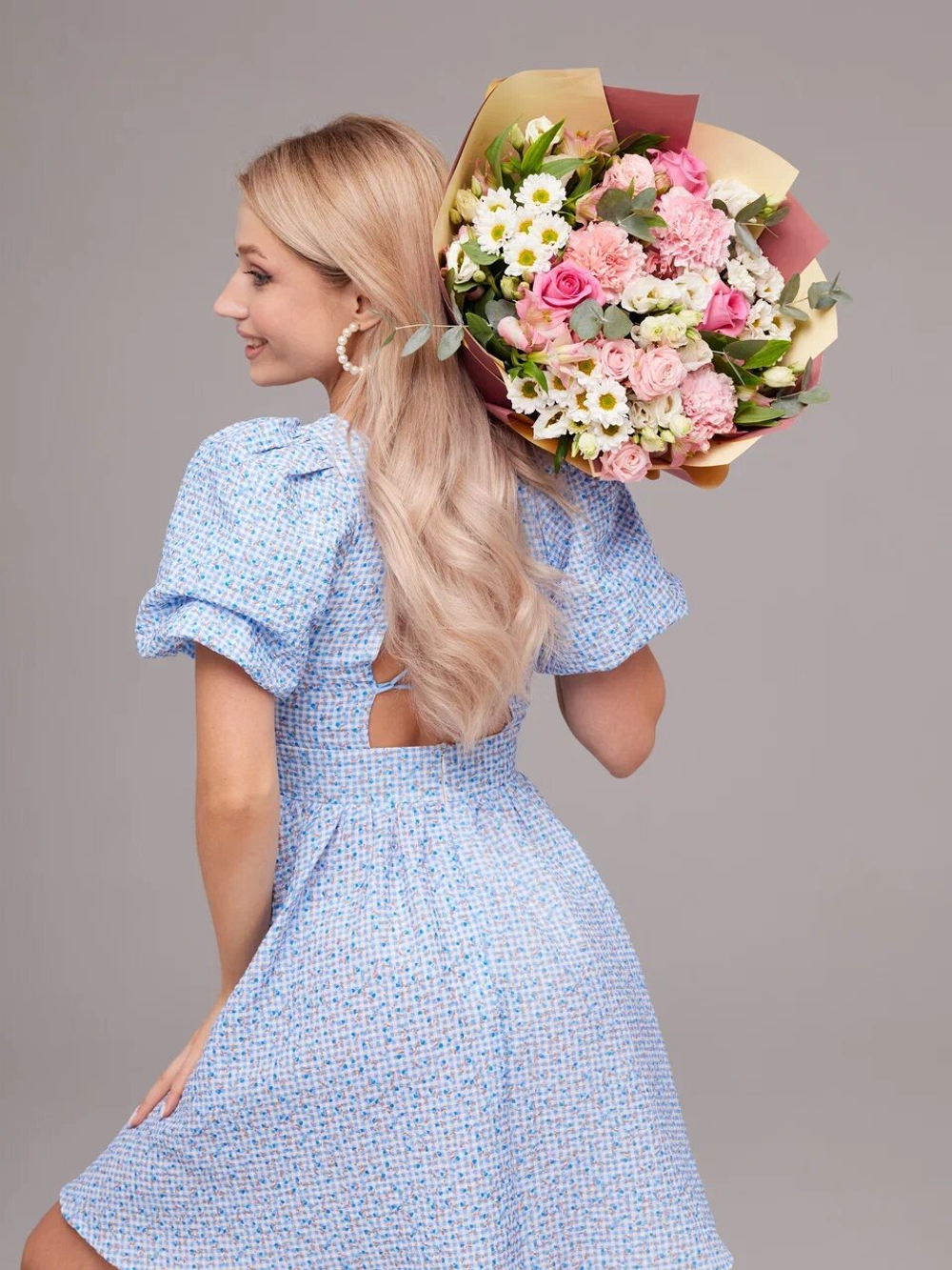 Букет из свежих живых цветов Аврора от Bestflo купить с доставкой