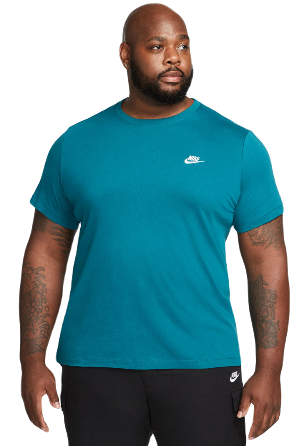 Футболка мужская теннисная Nike Sportswear Club T-Shirt - geode teal
