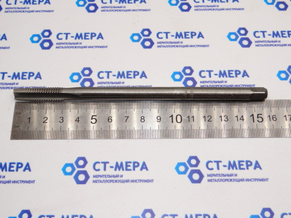 Метчик гаечный М10х1.5 (основной шаг) (0117) L=160мм