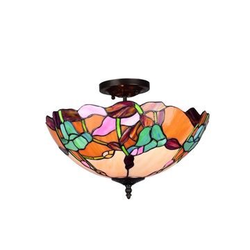Люстра потолочная OML-80907-03 цветного искусственного стекла Omnilux Belmonte