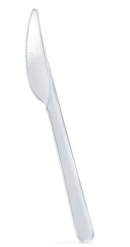 Одноразовые ножи 180мм прозрачные (50/2000шт)