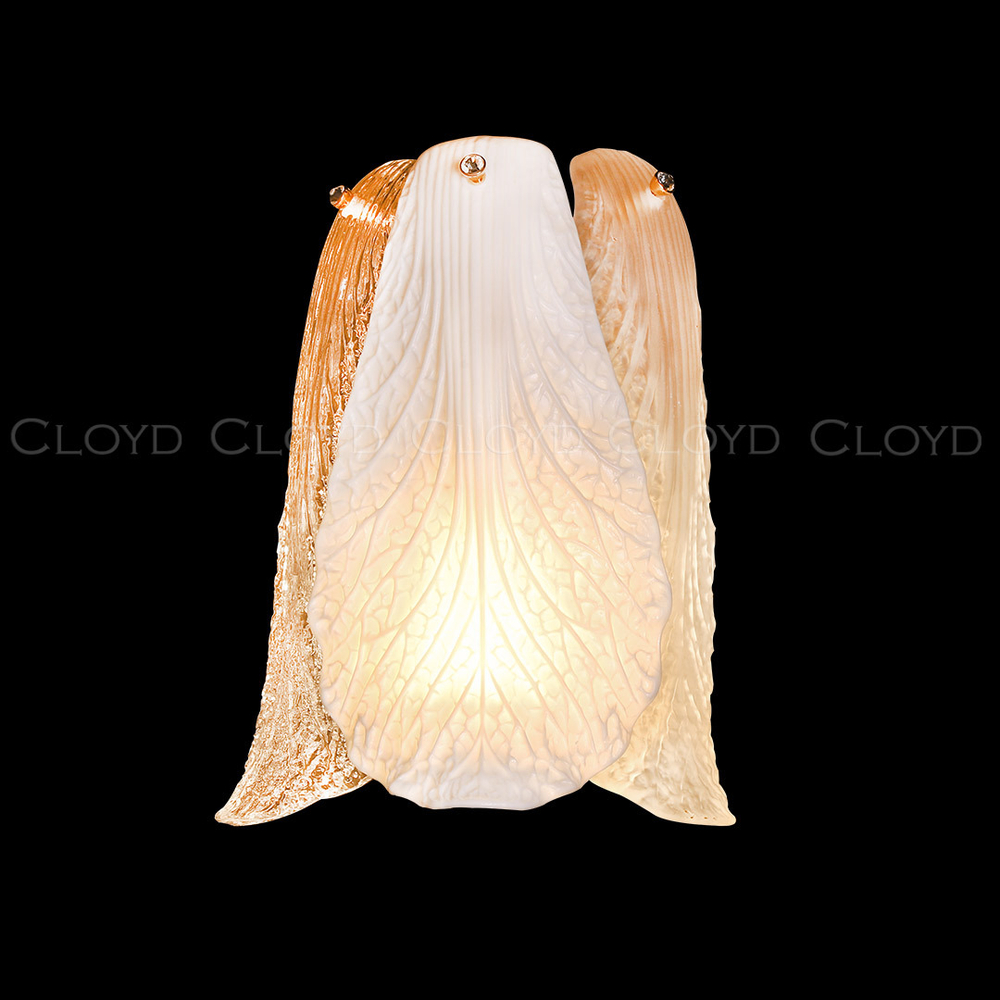 Бра Cloyd CARDAMON W1 / выс. 28 см - керамика - золото (арт.20416)