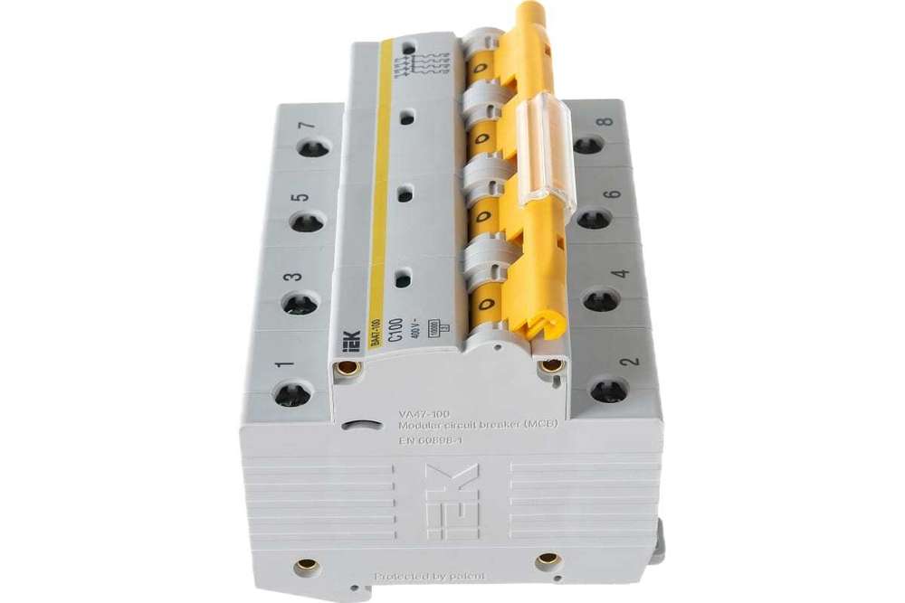 Автоматический выключатель ВА47-100 4Р 100А 10кА С IEK