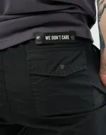 Брюки We Don’t Care Crinkle Nylon Pants Black