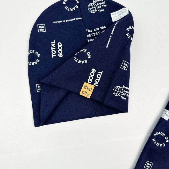 Комплект двухслойный (плотный), Темно-синий