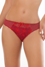 Трусы-слипы Elise с изысканной вышивкой (Размер: 44) (Цвет: синий)