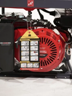 Генератор бензиновый электрический Powerac PR7500H2E-ATS (6.5кВт, 220В, 15л.с., АВТОЗАПУСК)