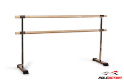 2-х уровневый мобильный  хореографический станок v2.0 (нерж. сталь)