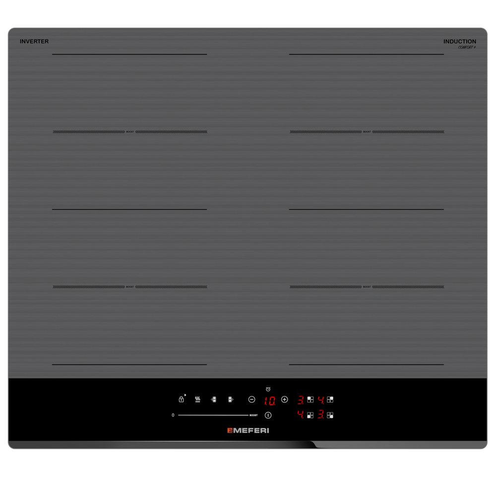 Индукционная варочная панель с инвертором Meferi MIH604GR COMFORT PLUS фото 