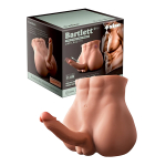 Реалистичный мужской полу-торс 26x24x15см с вибродилдо Xise SHEQU Bartlett Male Thrusting and Vibrating Torso