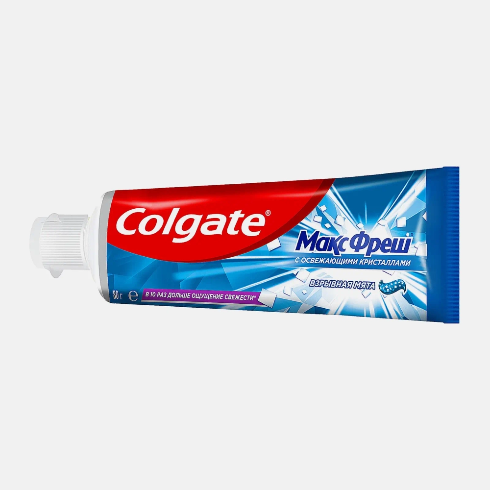 Зубная паста Colgate Макс Фреш Экстра свежесть Взрывная мята 80г