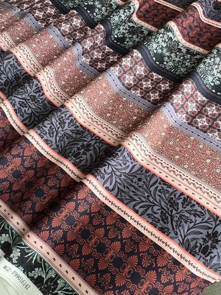 В ПУТИ, КАЙМА В СТИЛЕ МОРРИСА #2 - 100% хлопок 2