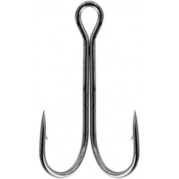 Крючок двойной TW-01 №2 цвет BC (20шт) Helios (HS-TW-01-2)