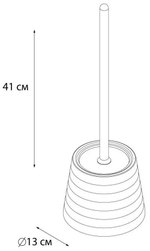 "GLADY" Ерш напольный оранжевый FX-33-67 (к/к 6)
