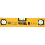 Уровень алюминиевый, магнит., фрезерованный, 3 глазка (1 зеркал.) 0,5 мм/м, 400 мм Denzel