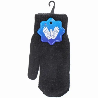 Варежки женские с утеплителем «NEHOLOD», цвет чернильная ночь, (пакет с подвесом)