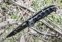 Складной нож Hero 440C Black Titanium