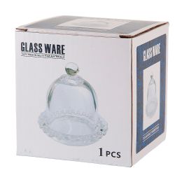 Лимонница "Gocciolina" 9,5*9,5*9 см (стекло) (подарочная упаковка)