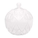 Сахарница Шарм 0,35л (с крышкой) (белый)