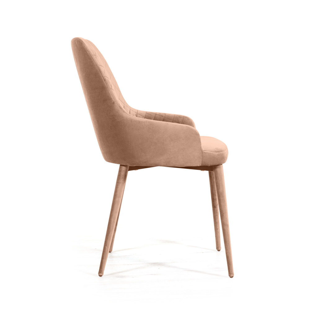 Стул Douglas ромб, бархат бежевый 5