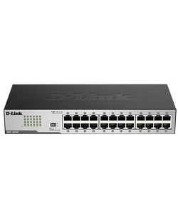 Коммутатор D-Link DGS-1024D / J1A Неуправляемый коммутатор с 24 портами 10 / 100 / 1000Base-T