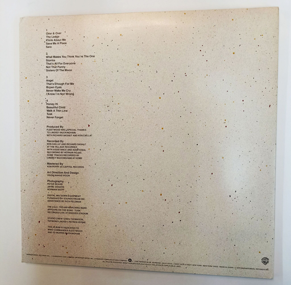 Винтажная виниловая пластинка LP Fleetwood Mac Tusk 2LP (Japan 1979) (No Obi)